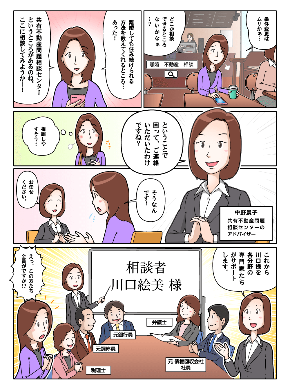 マンガでわかる！離婚時の住宅ローンの借り換え＆名義変更（2）